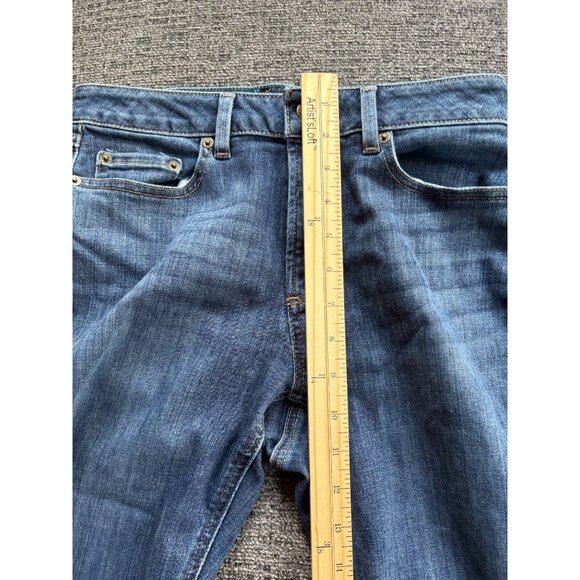 L.L. Bean Womens Straight Leg Favorite Fit JeanFlex Denim Jeans Size 6 Reg - Picture 10 of 10
